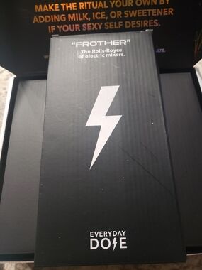 Everyday Dose "Frother" Electric Milk Frother - Black